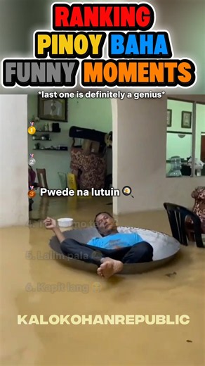 BAHA SA PILIPINAS, IBA NA TALAGA ANG LEVEL 💀 #typhoon #flood