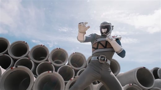 The Graphite Ranger! 🩶🩶🩶 #PowerRangers #DinoCharge | Morphin' Legacy