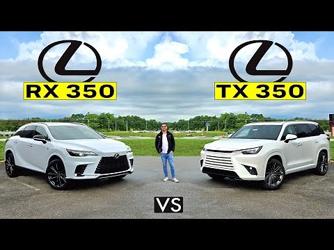 BEST LEXUS SUV?? -- 2026 Lexus RX 350 vs. 2026 Lexus TX 350: Comparison