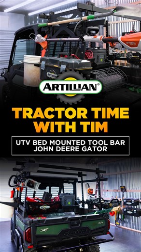 Tractor Time with Tim put the Artillian utility rack to the test, and the verdict is in: For smart, accessible storage that doesn’t sacrifice an inch of bed space, Artillian’s got you covered. Upgrade your setup today: 🔗 https://artillian.com/shop #UtilityVehicle #UTV #JohnDeere #Artillian | Artillian