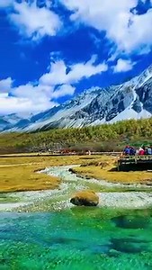 33K views · 4.1K reactions | Nestled in southwestern #Sichuan Province, #Yading, a national level reserve in Daocheng county, embraces a clear and crisp autumn. #SplendidChina | Xi's Moments | Facebook