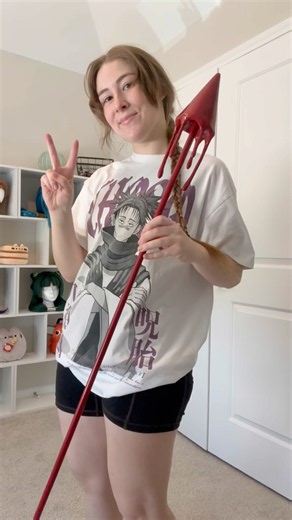Choso Cosplay: Piercing Blood Prop! #chosocosplay #cosplay #choso #jjk #jjkseason4 #jujutsukaisen