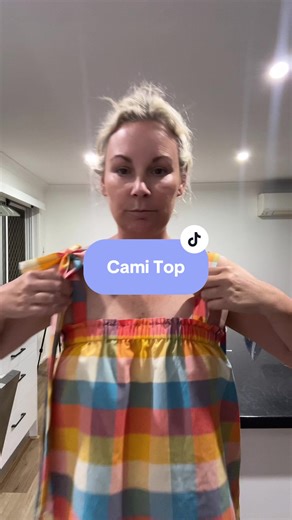 Super easy sew today, beginner friendly with the help from @Maddy and The essentials Club and her 4 easy DIY Cami Style Tops - tutorial. Here is the link to her tutorial https://youtu.be/-fuRf-63P_4?si=UYOlxJgGhR3GtcVw #sewtok #sewing #fyp