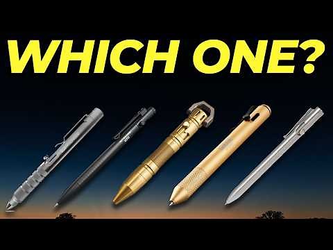 2025’s Best Bolt Action Pens: Ultimate EDC Gear!