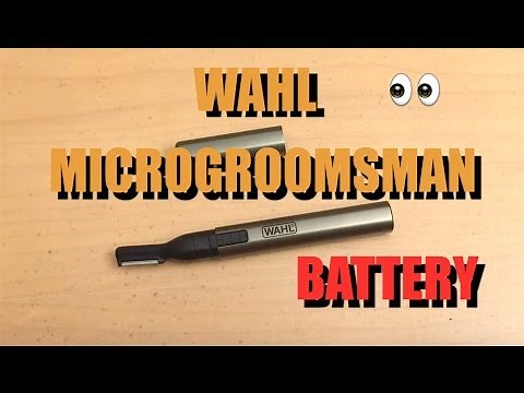Wahl Micro Groomsman Trimmer battery