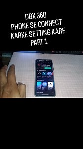 Vinay Kumar Pathak on Instagram: "DBX 360 KO AB PHONE SE CONNECT KARKE SETTING KARO #dbx #dbxpro #dbx360 #digitalsignalprocessing #connecting #setting #phone #programming #elitefunctions #audio #reels #audioengineer"