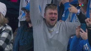 Story behind viral 'Crying Lions Fan' is deeper than one playoff game