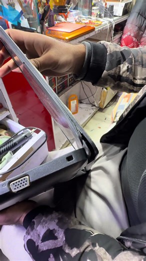 Dell laptop hinges repair 🤫❤️#hafeezcenter #laptop #gulburg #body #foryou