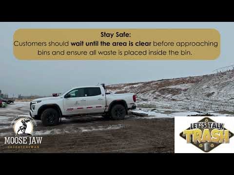 New drop off procedures at the City's Landfill.