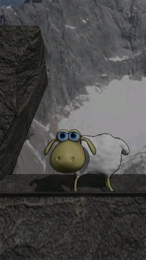 Cliff Surprise 🐑 | Funny Sheep Animation