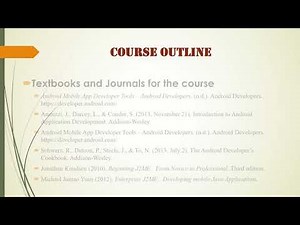 Introduction to Mobile Programming