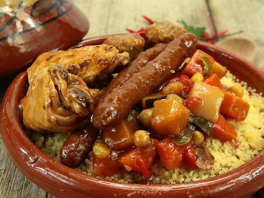 Couscous agneau, bœuf, poulet et merguez