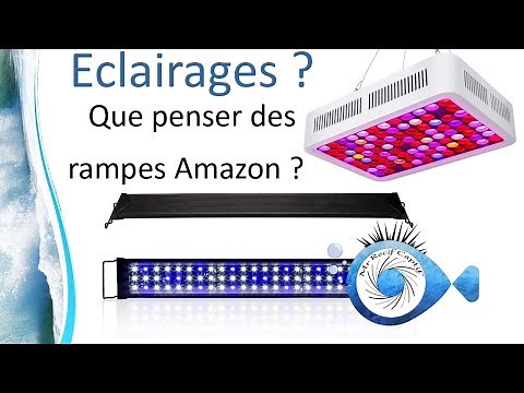 Les rampes led pour aquarium de amazon sont elles bien ? - Mr Recif Captif #326