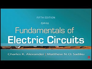 Practice Problem 4.6 Fundamental of Electric Circuits (Alexander/Sadiku) 5th Edition | Engineers Inn