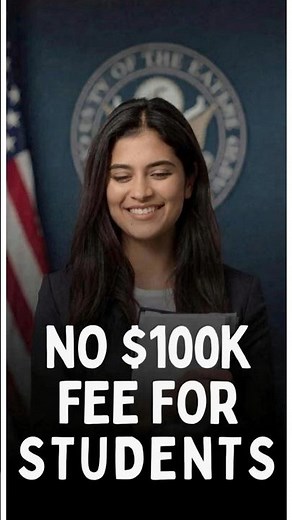 F-1 Students Safe from $100K H-1B Fee — Final USCIS Clarification | H-1B