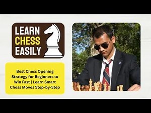 Best Chess Opening Strategy for Beginners to Win Fast | Learn Smart Chess Moves Step-by-Step