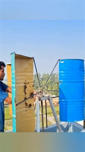 This man built a homemade power generator… and it runs a welder! ⚡😲