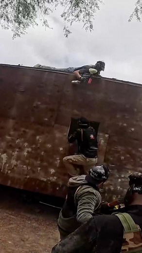 Una partida muy RANDOM 😂 #eclipsefeedz #divertido #chistoso #paintball #gotcha | Eclipse Feedz