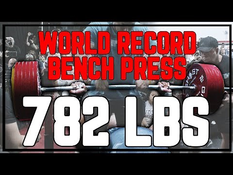 2021 ALL TIME WORLD RECORD BENCH PRESS | 782lbs (354.7kg) | JULIUS MADDOX @ HYBRID SHOWDOWN