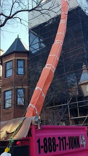 EasyChute The Easiest construction trash chute.