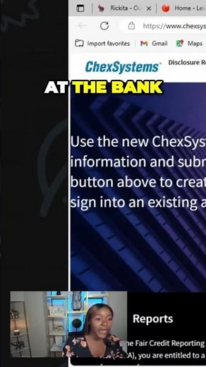 Unlocking Bank Account Access: The Key to Check Systems Report #rickita #chexsystems #credit101