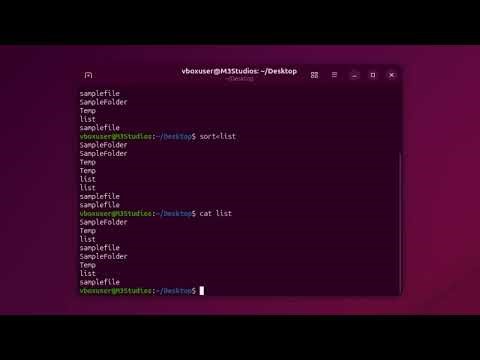 Input and Output Redirection in Linux Command Line