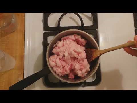 How to Render Lard On the Stove (From Pork Fat)