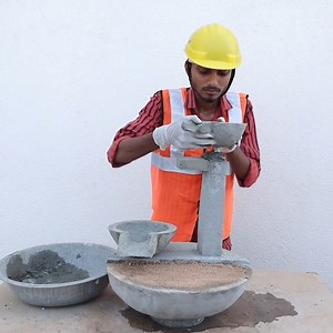 Amazing waterfall fountain - with pot making #fun #diy #fountain #waterfall | Hetal's Art - Creation