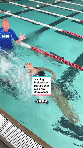 Learning Backstroke: Starting with Basic Arm Movements