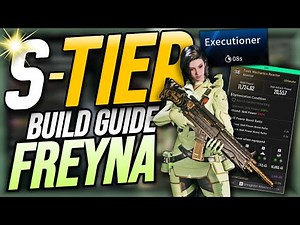 BEST FREYNA BUILD *UPDATED* (S-TIER) | SOLO HARD BOSSES (8 SEC.) | THE FIRST DESCENDANT BUILD GUIDE