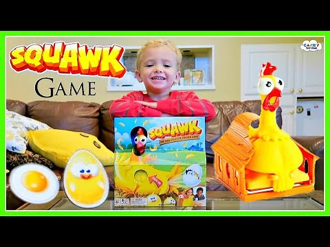 SQUAWK The EggSplosive Chicken Game Review For Kids
