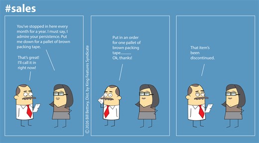 Sales Comic Strip 2026-03-24 | Comics Kingdom