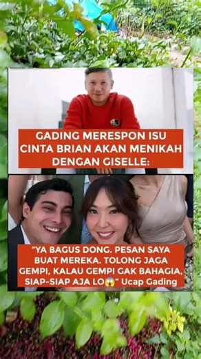 gading berpesan pada Gisel #artis #firal #news #fypシ゚viral