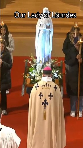 Under the Rain, Faith Shines: Lourdes Anniversary Vigil #lourdesrosary #OurLadyofLourdes