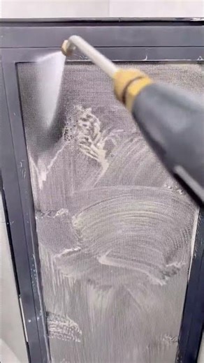 The Most Satisfying Way to Clean Your Dusty Window Mesh