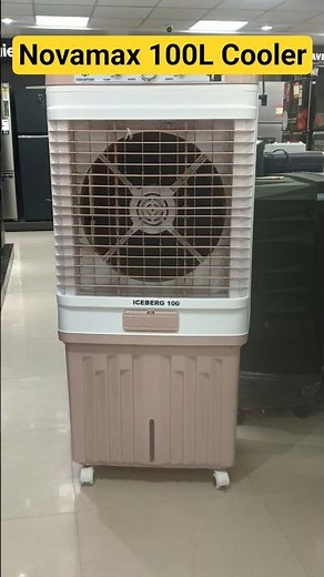 Novamax 100 L Iceberg Air Cooler Review 😎 Big Size Air Cooler#aircooler