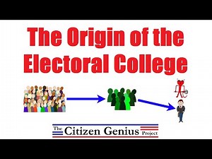 The Origin of the Electoral College
