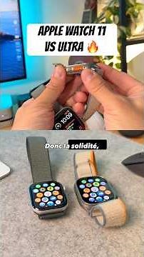 Apple Watch 11 vs Apple Watch Ultra ? #apple #applewatch #applewatch11 #applewatchultra #tech