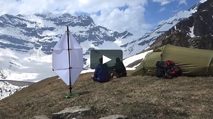 nils ferber's micro wind turbine charges your portable devices in remote locations