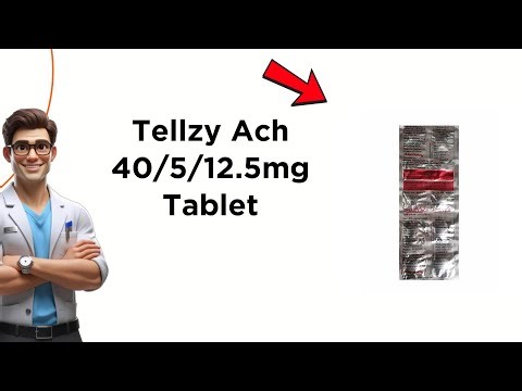 Tellzy Ach 40/5/12.5mg Tablet Uses | Side Effects & Dosage