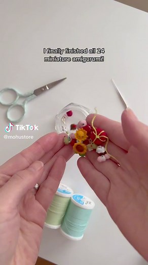 24 Crochet Miniatures for #TinyAmiAdvent Challenge