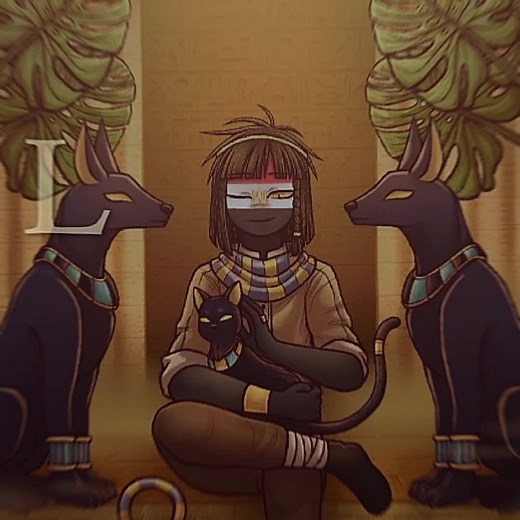 Explore Egypt Through Countryhumans | Female Representation