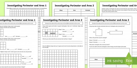 Investigating Perimeter and Area