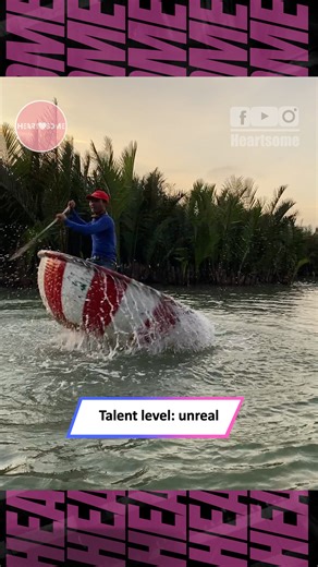 When balance becomes an art form 🎯 #amazingtalent #unbelievablebalance #viralvideo | Heartsome