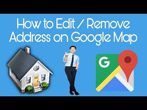How to Edit/Remove address on Google Map