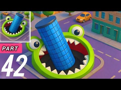 Hole.io Gameplay Walkthrough Part 42 🔥 Max Size Black Hole & Full City Destruction (iOS & Android)