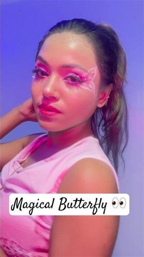 Magical Butterfly Makeup Look ✨ | Eye Art Tutorial for Beginners #oishismakeover #eyemakeuptutorial