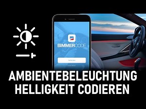 Ambientebeleuchtung Helligkeit codieren | Bimmercode | BMW 2er Coupé F22 | Car hacks | DANPROVED