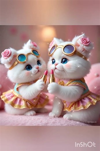 Tiny Hero CatDog 🐱🐶 | Cutest Makeup & Dance Show#cat#dog#viral#short#trendingshort