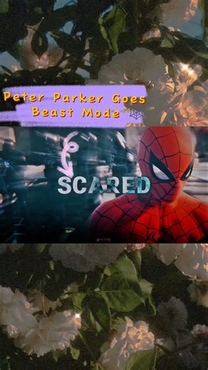 PETER PARKER GOES BEAST⚡ MODE 🕸️ | #spiderman #marvel #ujjvalx #mcu #viral